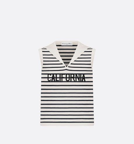 california couture dior sweater|Dioriviera 'CALIFORNIA' Sleeveless Sweater Navy Blue and .